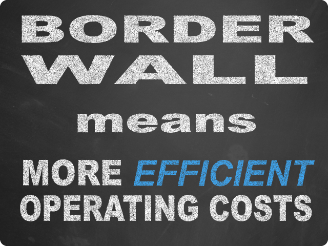Border Will means More Efficient Operating Costs