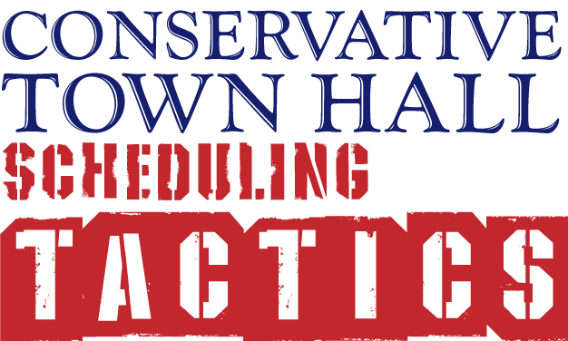 Conservative Town Hall Scheduling Tactics