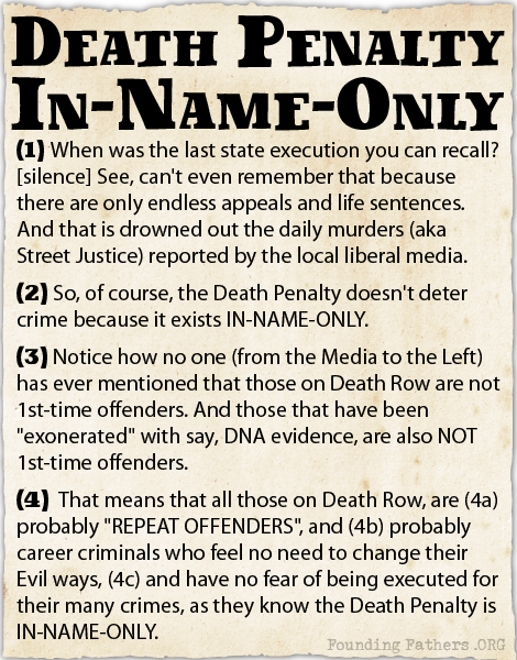 Death Penalty In-Name-Only