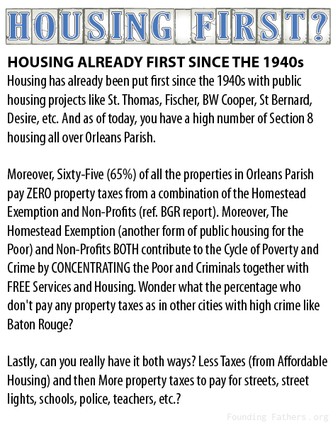 Housing First?