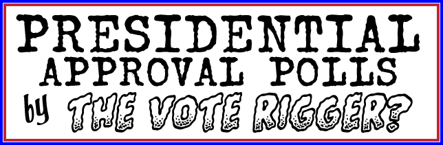 Presidential Approval Polls by The Vote Rigger?