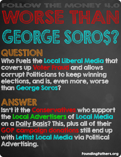 Follow the Money 4.0 - Worse than George Soros?