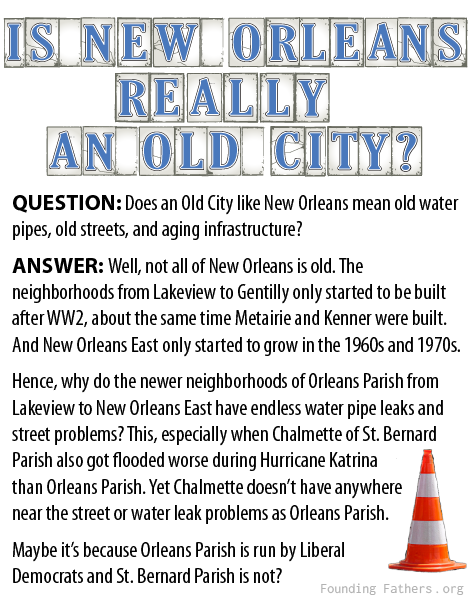 Is New Orleans really 'An Old City'?