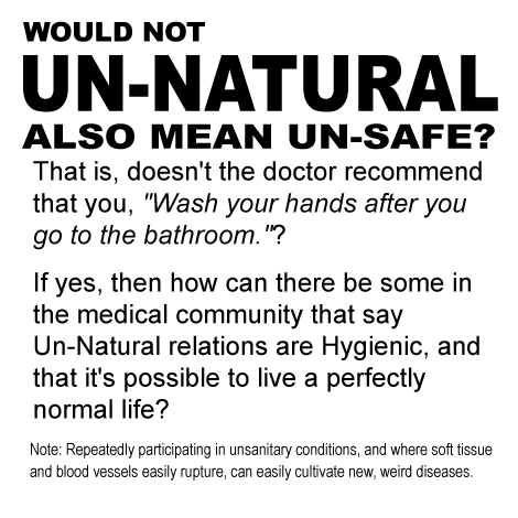 Unnatural? Or Unsafe?