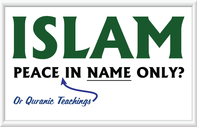 ISLAM: Peace in name only?