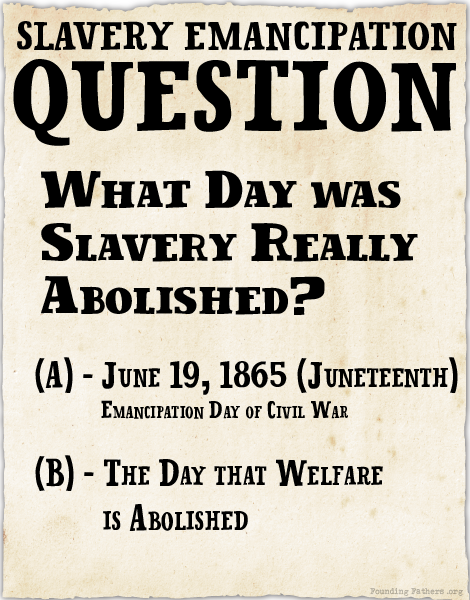 Emancipation Question: What Day was Slavery Really Abolished?