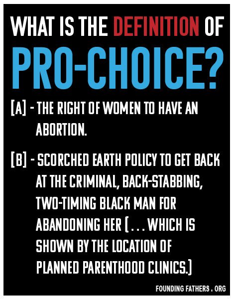 Q: What is the definition of Pro-Choice?